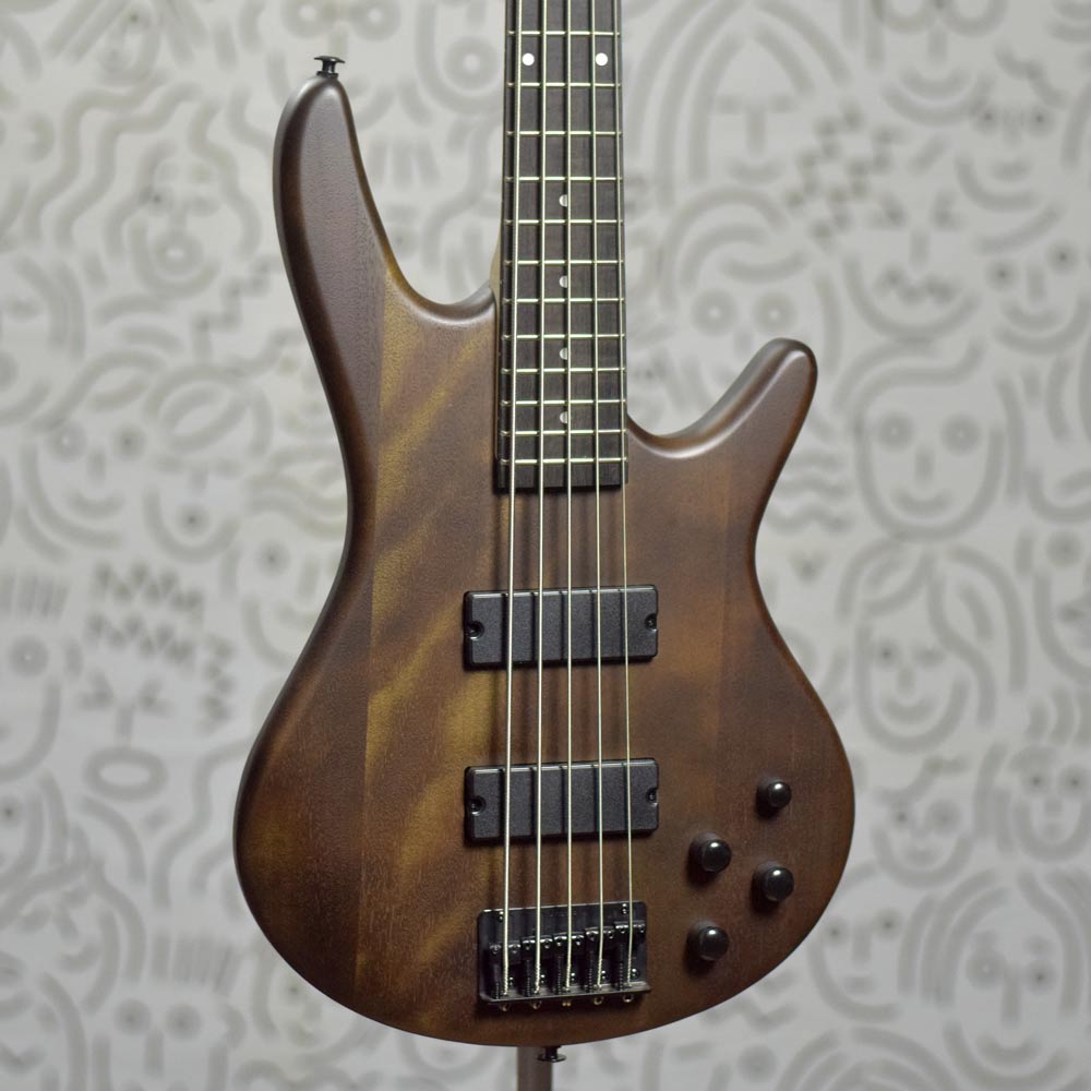 Contrabaixo Ibanez Cordas Gsr B Walnut Flat Groover